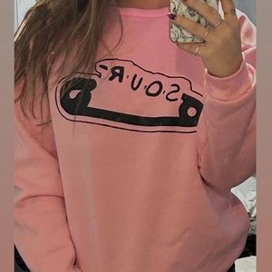 pink olivia rodrigo sour merch